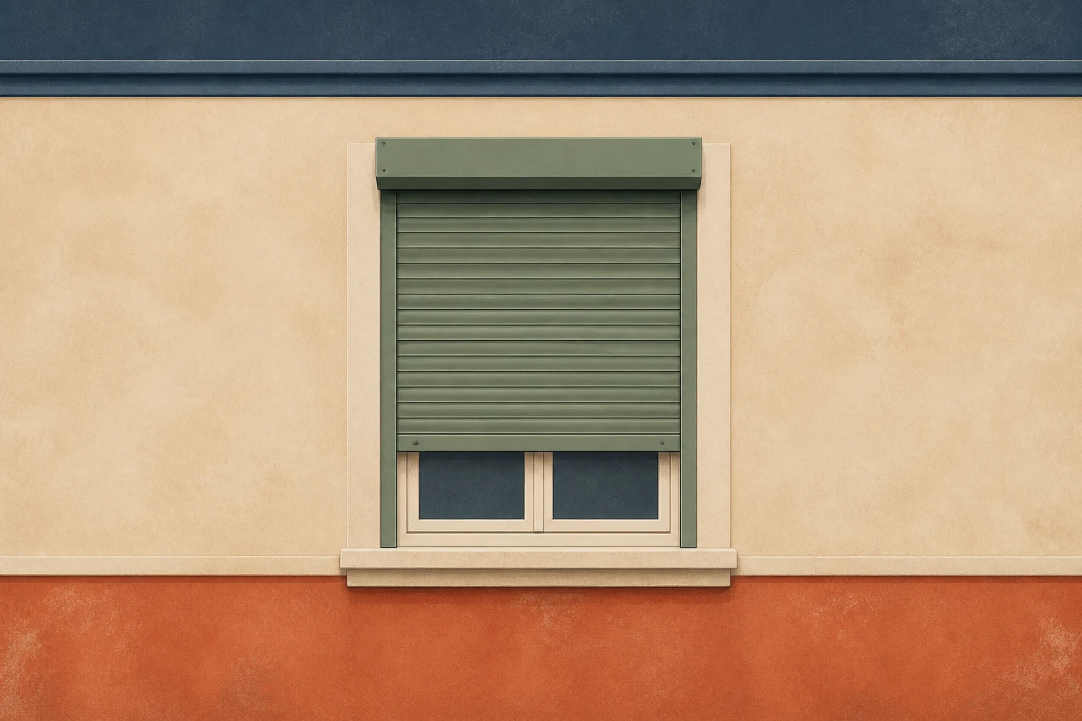 Illustrative Darstellung zum Ratgeberthema Rollladen im Altbau nachrüsten: Bestand sorgfältig prüfen